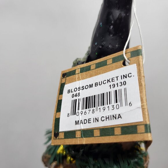 Blossom Bucket Suzi Skoglund Snowman Pinecone Rustic Primitive Holiday Ornament - Picture 11 of 11